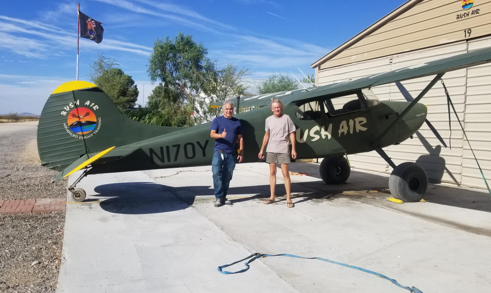 Bush Air - Backcountry flying course. Milne 